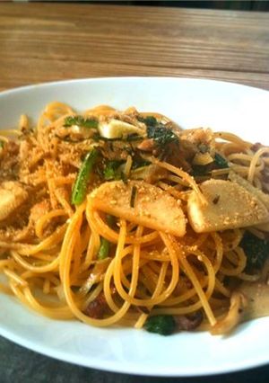 カブと鶏肉のゆず胡椒パスタ-レシピのメイン写真