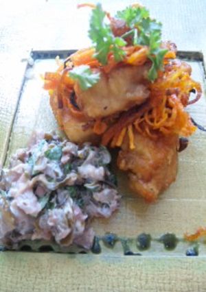 チキン南蛮　さっぱりしば漬けタルタル-レシピのメイン写真