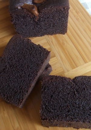 しっとりほろにが*　ビターチョコパウンド-レシピのメイン写真