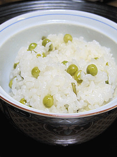 我が家のグリンピースご飯-レシピのメイン写真