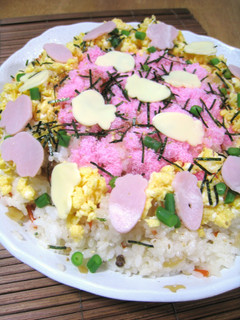 子どもと作ろう♬ちらし寿司-レシピのメイン写真