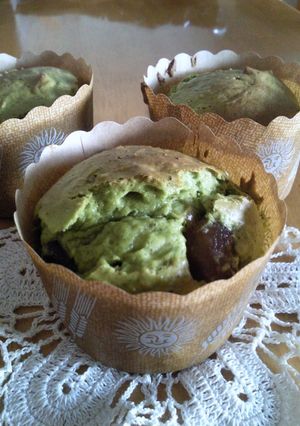 生クリームで抹茶マフィン☆ノンバター-レシピのメイン写真