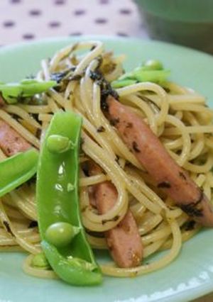高菜パスタ-レシピのメイン写真