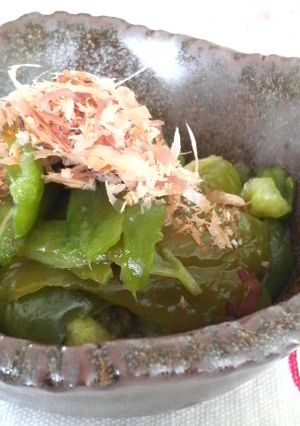 苦手さんも食べれる✿ピーマンのおひたし✿-レシピのメイン写真