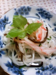 塩こんぶで大根サラダ-レシピのメイン写真