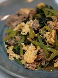 ❀ソースで小松菜の炒めもの❀-レシピのメイン写真
