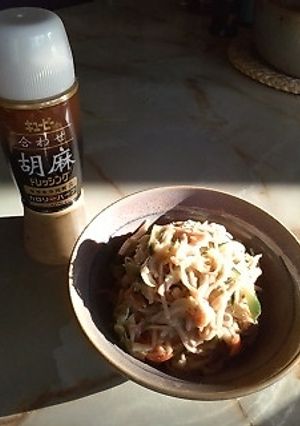 超簡単☆ゴマドレサラダ-レシピのメイン写真
