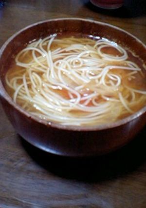 簡単☆和風トマトそうめん汁-レシピのメイン写真