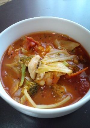 *鶏胸肉のトマト煮込み*-レシピのメイン写真