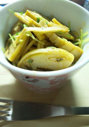 タケノコと豆苗のパスタ-レシピのメイン写真