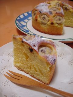 完熟バナナでチョコチップバナナケーキ❤-レシピのメイン写真