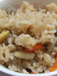 ☆たけのこの炊き込みご飯☆-レシピのメイン写真