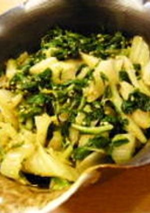 うまい菜（ふだん草）の中華風おひたし-レシピのメイン写真