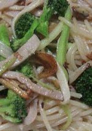 ペペロンチーノ風野菜パスタ-レシピのメイン写真