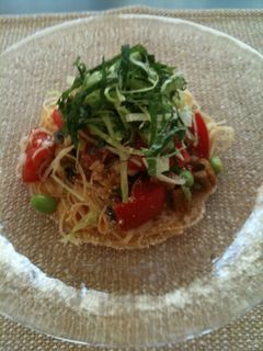 トマトと穴子の冷製パスタ-レシピのメイン写真