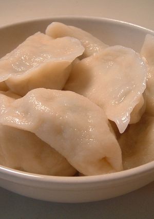 香菜入り水餃子（１～２人分）-レシピのメイン写真
