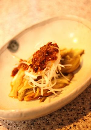 食べるラー油でピリ辛★焼きナス-レシピのメイン写真