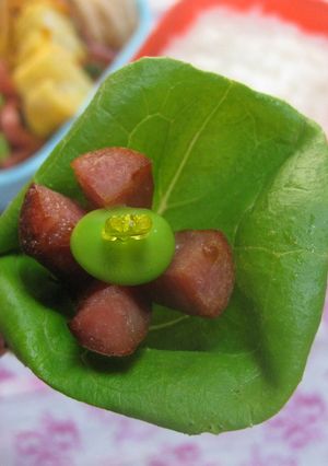 ✿かわいいお花のウインナー✿-レシピのメイン写真