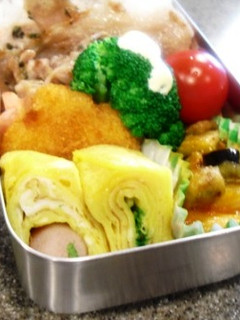 お弁当に☆2色のたまご焼き-レシピのメイン写真