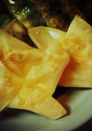 ピリッと黒胡椒のパリパリチーズ餃子-レシピのメイン写真