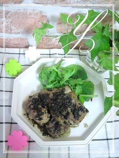 *黒ゴマ*しょうが焼き*-レシピのメイン写真