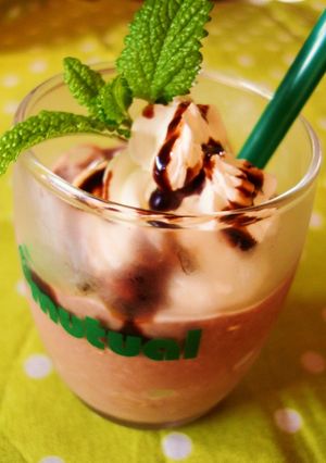 バナナチョコのフローズンドリンク-レシピのメイン写真