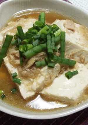 豆腐のツナおろし煮-レシピのメイン写真