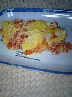 離乳食後期★トマトオムレツ-レシピのメイン写真