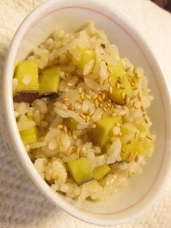 子どもも大好き!!さつまいもご飯☆-レシピのメイン写真