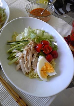 絶品★坦々中華冷麺-レシピのメイン写真