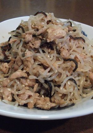 味付け不要！ツナと塩昆布でしらたき炒め煮-レシピのメイン写真