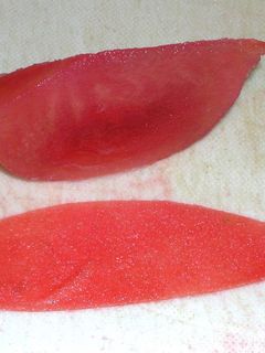 ペティナイフひとつで簡単トマトの皮むき-レシピのメイン写真