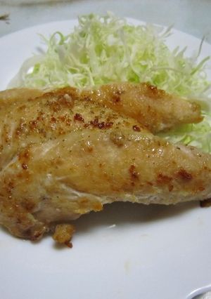 鶏ささみのソテー-レシピのメイン写真