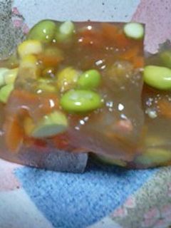 枝豆と野菜の煮凝り-レシピのメイン写真