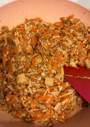 納豆麹ビビンバ-レシピのメイン写真