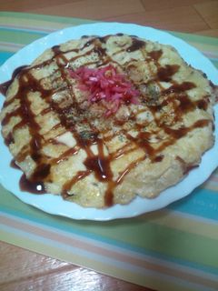 お好み焼き風〜ふわふわお豆腐お焼き☆☆-レシピのメイン写真