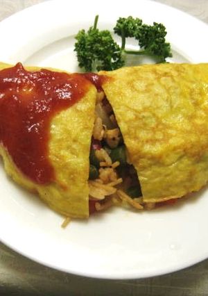 成長盛りのお子様に「大豆オムライス」-レシピのメイン写真