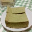 お菓子の缶で☆抹茶シフォンケーキ