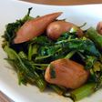 ほうれん草とウィンナーのケチャカレー