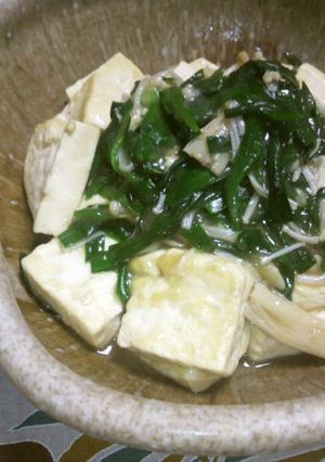 ☆豆腐とニラの中華風あん☆-レシピのメイン写真