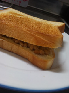 食べやすい☆納豆トースト-レシピのメイン写真