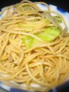 パスタで醤油焼きそば-レシピのメイン写真