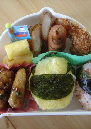 ★キャラ弁★ちっちゃいゴセイ天使♪-レシピのメイン写真