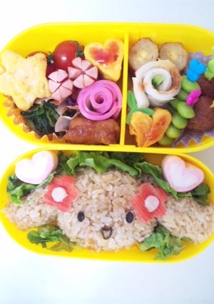 キャラ弁☆シナモロールのモカ 簡単♪-レシピのメイン写真