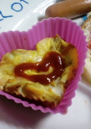 ♡レンジで可愛いココット風♡-レシピのメイン写真