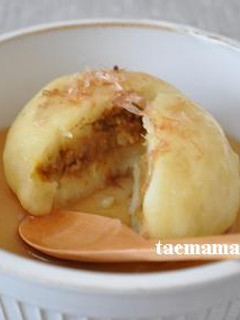 レトルトカレーで絶品☆じゃが饅頭-レシピのメイン写真