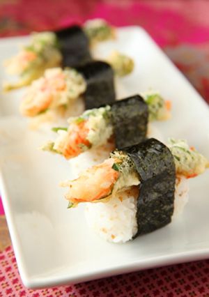 香り箱で天むすにぎり-レシピのメイン写真