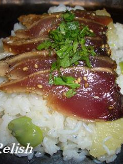 そら豆とグレープフルーツのちらし寿司-レシピのメイン写真