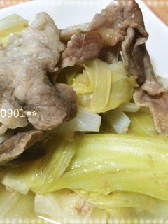 キャベツと豚肉の酒蒸し-レシピのメイン写真