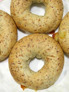 ベーグル★じゃこ&ゴマ&チーズ★-レシピのメイン写真